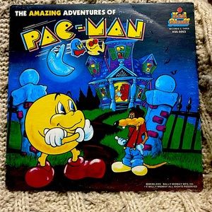 The Amazing Adventures Of Pac-Man Vinyl Record Kid Stuff Records 1982 Record